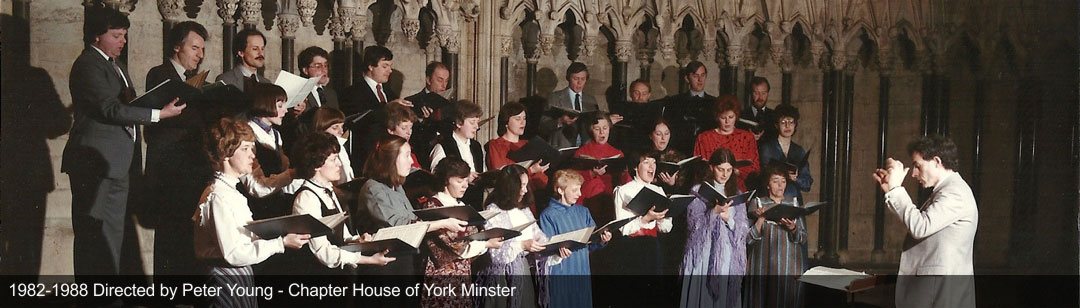 Chapter House Choir with director Peter Young