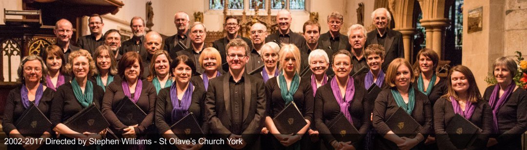 Chapter House Choir with conductor Stephen Williams 2002-2017
